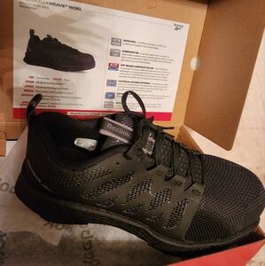 Reebok Women's Black Athletic Sneakers